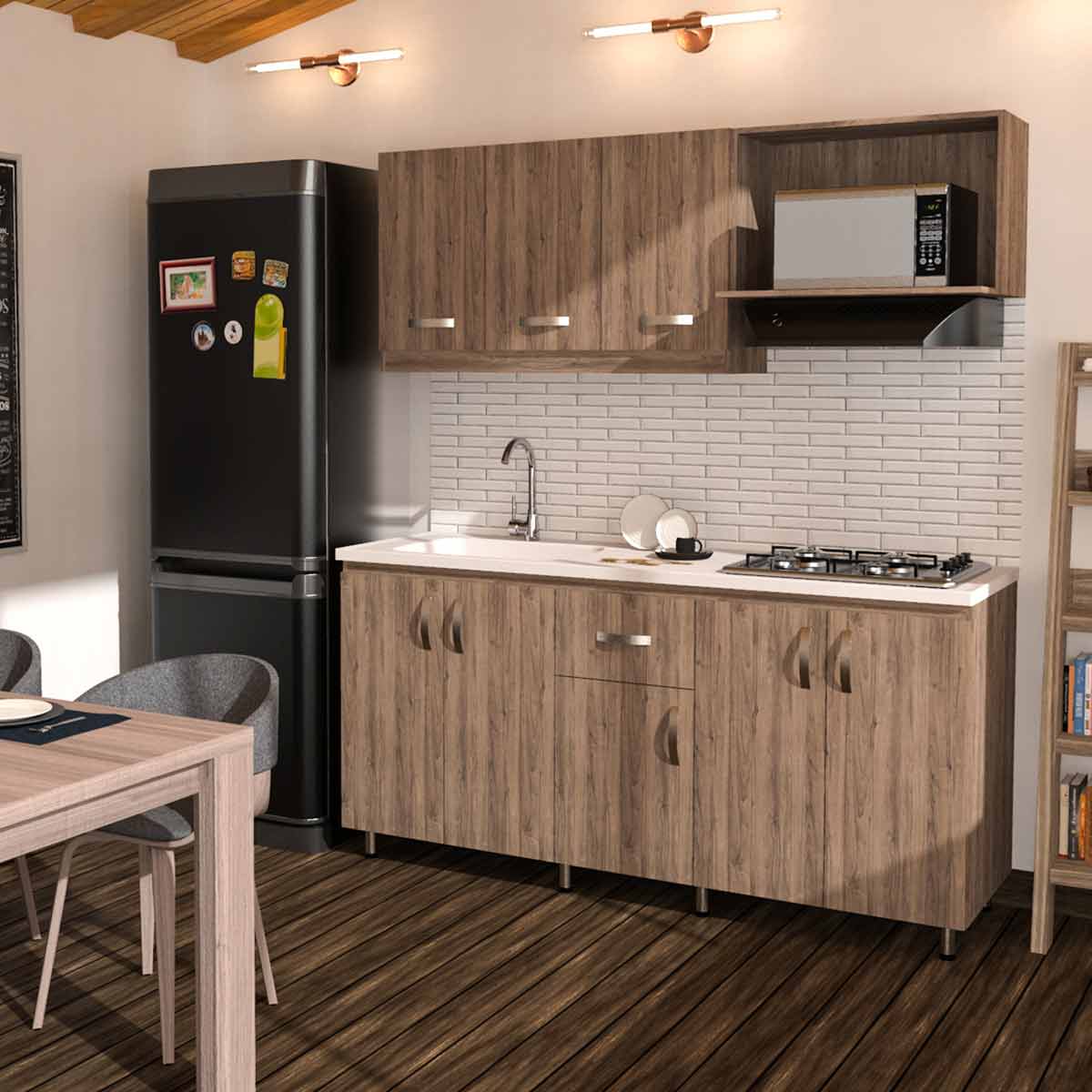 Cocina-Ambar-FPK-180x55-color-SIKUANI-manijas-horizontales amb