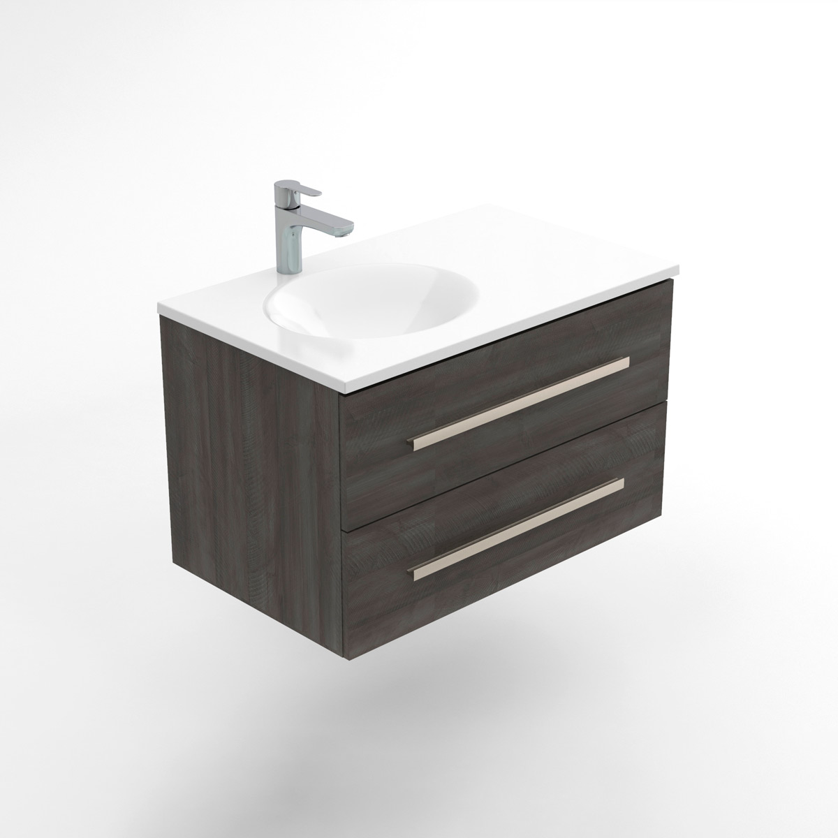 Kit LVM Parma Blanco con Mueble Misus 79x48 Carbono Baudó WEB